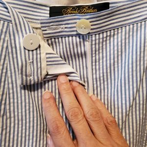 Vintage Brooks Brothers Blue Stripe Pants Size 4